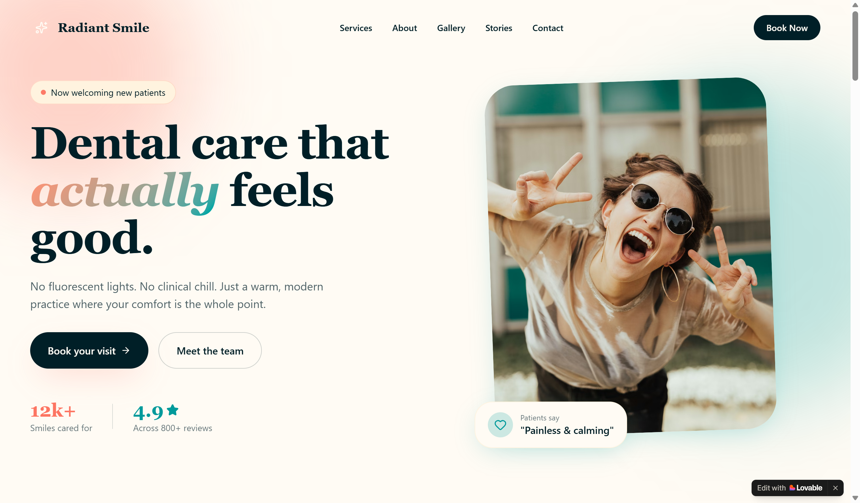radiant Smile — Health care